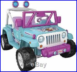 Jeep Power Wheels For Girls Kids 12 Volt Battery Frozen Disney Battery Charger