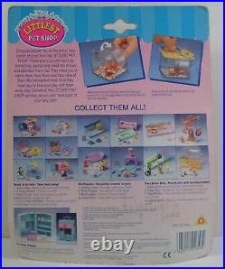 KENNER VTG 1992 MY LITTLEST PET SHOP HURRYING HAMSTERS with HAMSTER HOUSE SEALED