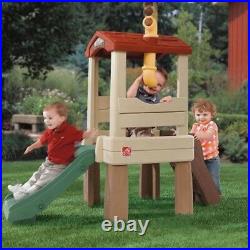 Kid Plastic Playhouse Outdoor Indoor Girl Boy Climber Kid Fun Playeset Slide New