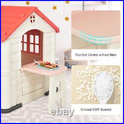 Kid's Playhouse Pretend Toy House For Boys & Girls 7 PCS Toy Set