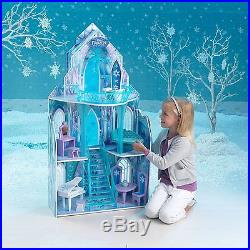 KidKraft Disney Frozen Ice Castle Barbie Size Dollhouse Doll House Toys for Girl