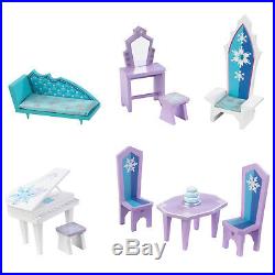 KidKraft Disney Frozen Ice Castle Dollhouse for Girls Toy, New