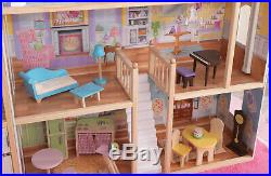 KidKraft Majestic Mansion Dollhouse with 34 Accessories Kids Girls Play Toys