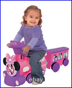 Kiddieland Disney Minnie Mouse Ride-On Motorized Train With Track