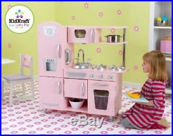 Kidkraft Vintage Kitchen Interactive Features Toy for GIrls Kids Children Pink