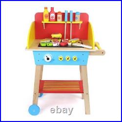 Kids BBQ Grill Toy Set Professional Kids BBQ Grill Playset for Boys Girls