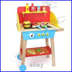 Kids BBQ Grill Toy Set Professional Kids BBQ Grill Playset for Boys Girls