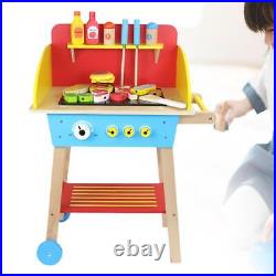 Kids BBQ Grill Toy Set Professional Kids BBQ Grill Playset for Boys Girls