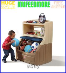 Kids Chest Toy Box Bookcase Girls Storage Bin Organizer Toys Bookshelf Girl NEW