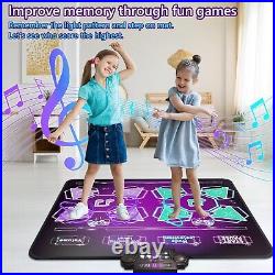 Kids Dance Mat Toys 2-Player Dance Pad Gifts for Girls Boys Toddlers 3 4 5