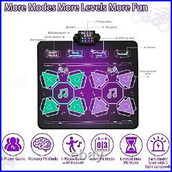 Kids Dance Mat Toys 2-Player Dance Pad Gifts for Girls Boys Toddlers 3 4 5