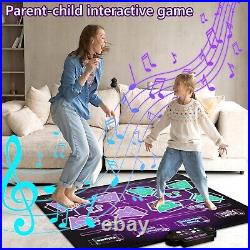 Kids Dance Mat Toys 2-Player Dance Pad Gifts for Girls Boys Toddlers 3 4 5