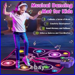 Kids Dance Mat for Girls Toys for 4 5 6 7 8-10 Year Old Girl Birthday Gifts