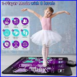 Kids Dance Toys 2 Player Dance Pad Gifts for Girls Boys Toddlers 3 4 5 6 7 8 9 Y
