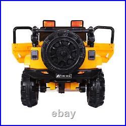 Kids Electric Off-road Truck Manned Ride-On Car Truck Off-road Toy With LED Light