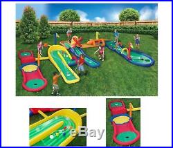 Kids Inflatable Mini Golf Adventure Park for Boys Girls Family Outdoor Game
