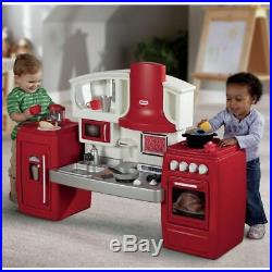 Kids Kitchen Playsets For Girls Boys Play Pretend Toy Cooking Set 26 Accesories