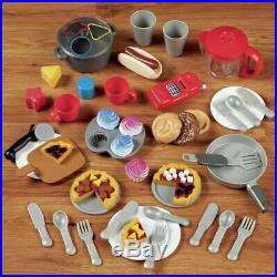 Kids Kitchen Playsets For Girls Boys Play Pretend Toy Cooking Set 26 Accesories