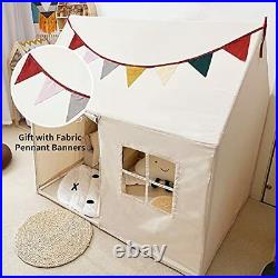 Kids Play Tent for Girls Boys Toddler Playhouse for Kids Tent Indoor & Natural
