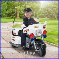 Kids Ride On Motorcycle Bike Motorbike Toys Police Vehicle Car 12v Boys Girls