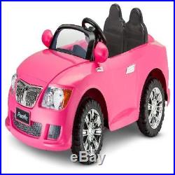 Kids Ride On Toy Car Pink Coupe 12V Electric 2 Seater for Toddler Children Girl