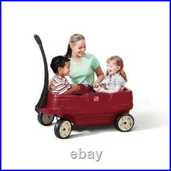 Kids Ride On Wagon Toddler Small Toy Play Push Pull Cart Boy Girl New