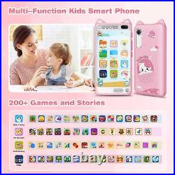 Kids Smart Phone Toys for Girls 3.97 Touchscreen Toddler Phone Learning Toy