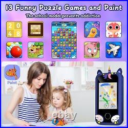 Kids Smart Phone for Girls, 2.8 Touchscreen Toddler Learning Play Toy Phone