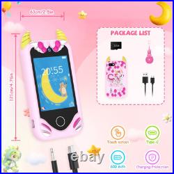 Kids Smart Phone for Girls Gifts Toddler Christmas Birthday Gift for Age 3