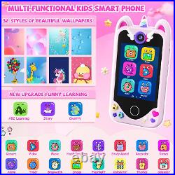 Kids Smart Phone for Girls Gifts Toddler Christmas Birthday Gift for Age 3 4 5