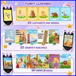 Kids Smart Phone for Girls Gifts Toddler Christmas Birthday Gift for Age 3 4 5