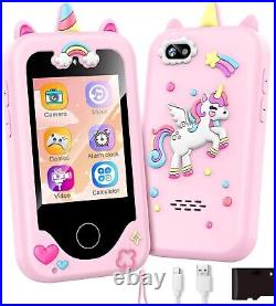 Kids Smart Phone for Girls Toddler Birthday for Boys 3 4 5 6 7 8 Years Old Pr