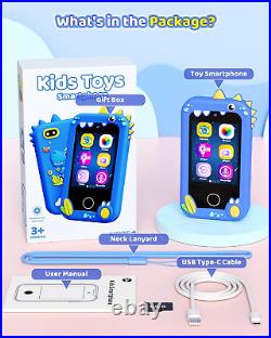 Kids Toy Smartphone, Gifts and Toys for Boys Ages 3-8 Years Old, Fake Play Toy P