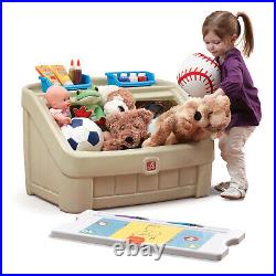 Kids Toy Storage Organizer Box Container Playroom Bin Chest Children Art Lid NEW