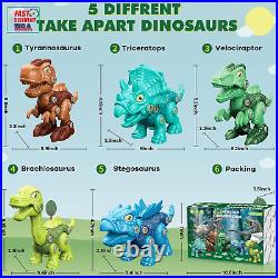 Kids Toys Stem Dinosaur Toy Take Apart Dinosaur Toys for Kids 3-5 5-7 Constr