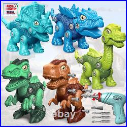 Kids Toys Stem Dinosaur Toy Take Apart Dinosaur Toys for Kids 3-5 5-7 Constr