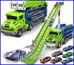 Kids Toys for 2 3 4 5 6 7 8 Years Old Boys, Carrier Truck Transport Car Toys, Fo