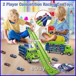 Kids Toys for 2 3 4 5 6 7 8 Years Old Boys, Carrier Truck Transport Car Toys, Fo