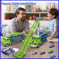 Kids Toys for 2 3 4 5 6 7 8 Years Old Boys, Carrier Truck Transport Car Toys, Fo