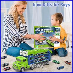 Kids Toys for 2 3 4 5 6 7 8 Years Old Boys, Carrier Truck Transport Car Toys, Fo