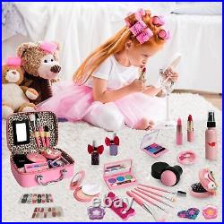 Kids Washable Makeup Girl Toys Kit Girl Real Toddler Children Christmas Gift
