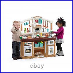 Kitchen Kids Play Set Pretend Baker Toy Cooking Playset Girls Food Accessories