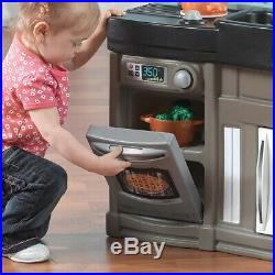 Kitchen Play Set For Kids Pretend Playset Baker Toy Cooking Toddler Girls Boys