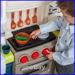 Kitchen Play Set Toys For Girls Boys Children Kids Pretend Kitchens Playset Toy