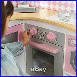 Kitchen Play Set Toys For Girls Children Kids Pretend Cooking Food Playset Best