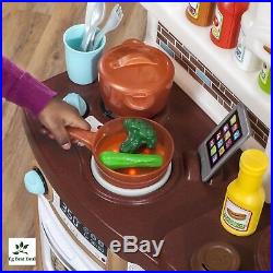 Kitchen Playset For Girls Boys Set Play Food Toddler Pretend Kids Toy Cooking