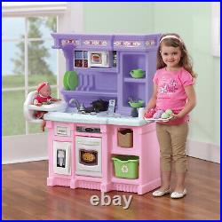 Kitchen Playset For Girls Pretend Play Toy Cooking Set Toddler Kids 30 Piece