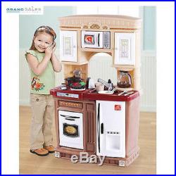 Kitchen Playset For Girls Toddlers Toys Kids Cooking Station Pretend Play Set