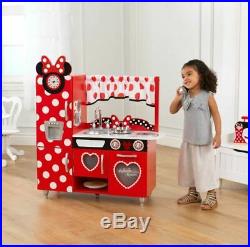 Kitchen Set 3 Year Old Toy For Girls Toddlers Kids Playset Minnie Mouse Toy Gift