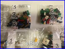 LEGO 10254 Winter Christmas Holiday Train 734 pcs Retired Set Sealed Bags
